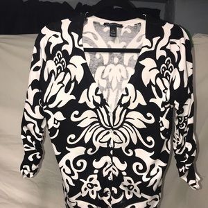 INC  CUTE Button Down CARDIGAN SWEATER NWOT M